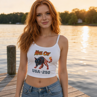 Load image into Gallery viewer, Hell Cat USA 250 Women's Tank – lifestyle photo 4
