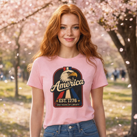 Load image into Gallery viewer, Retro America Eagle Unisex Tee – lifestyle photo 9