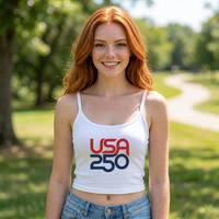 Load image into Gallery viewer, USA 250 Women's Tank – lifestyle photo 2