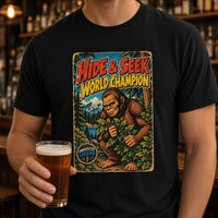 Load image into Gallery viewer, Hide &amp; Seek World Champion Bigfoot Vintage Comic T-Shirt
